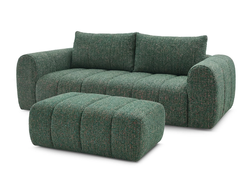 3er Sofa mit Hocker BOBOCHIC NESTY 3er Sofa mit Hocker BOBOCHIC NESTY