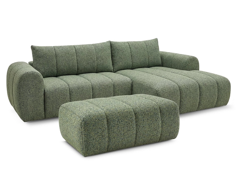 Ecksofa mit Hocker BOBOCHIC NESTY
