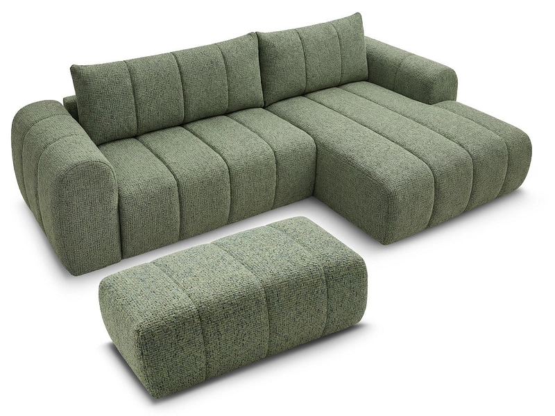 Ecksofa mit Hocker BOBOCHIC NESTY