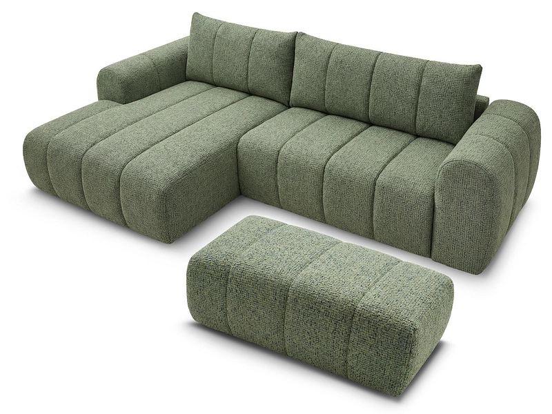 Ecksofa mit Hocker BOBOCHIC NESTY Ecksofa mit Hocker BOBOCHIC NESTY
