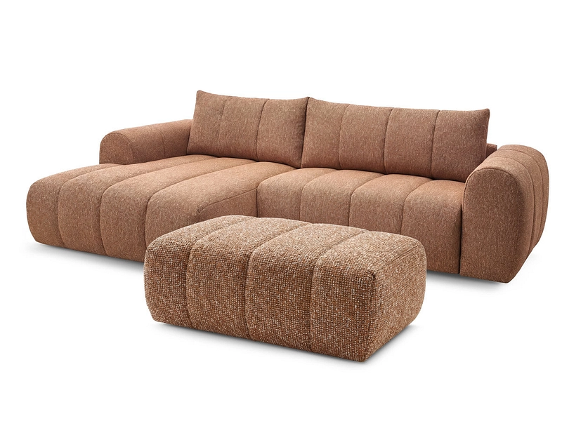 Ecksofa mit Hocker BOBOCHIC NESTY