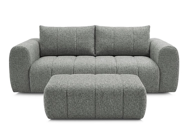3er Sofa mit Hocker BOBOCHIC NESTY