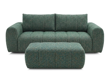 3er Sofa mit Hocker BOBOCHIC NESTY