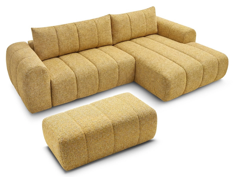 Ecksofa mit Hocker BOBOCHIC NESTY
