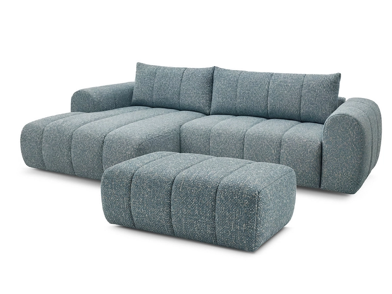 Ecksofa mit Hocker BOBOCHIC NESTY