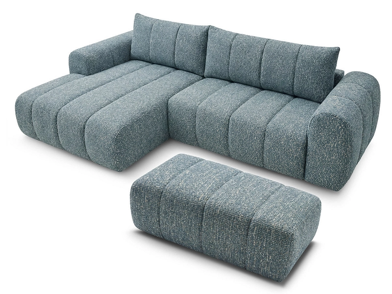 Ecksofa mit Hocker BOBOCHIC NESTY