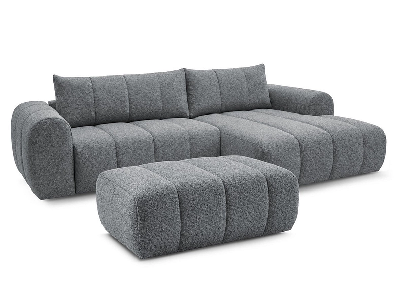 Ecksofa mit Hocker BOBOCHIC NESTY