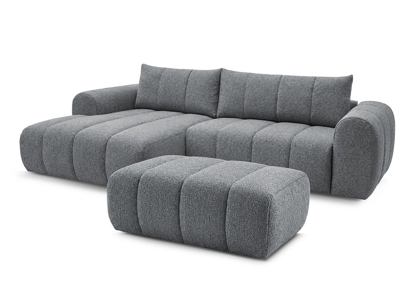 Ecksofa mit Hocker BOBOCHIC NESTY