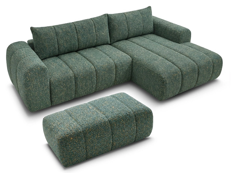 Ecksofa mit Hocker BOBOCHIC NESTY