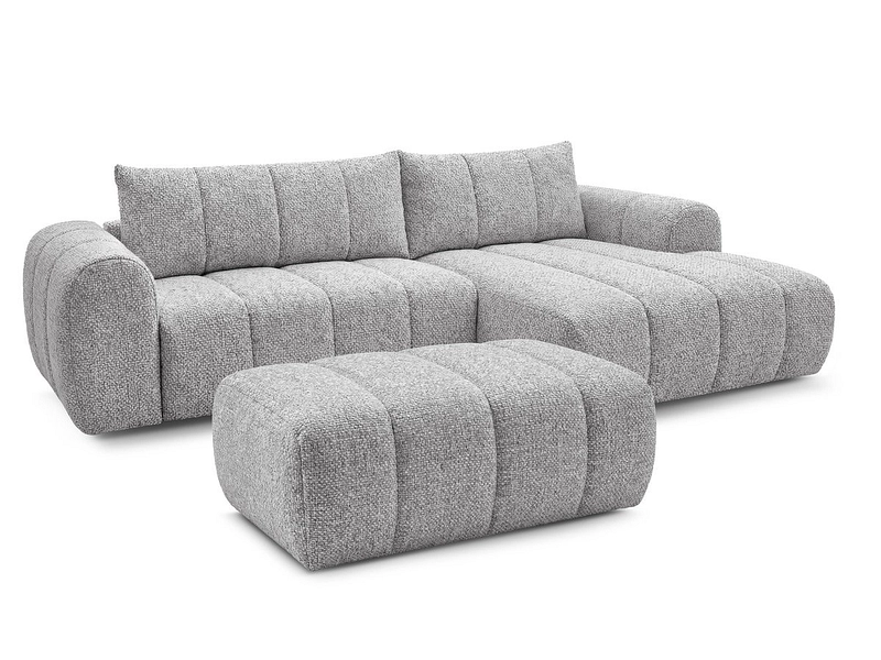 Ecksofa mit Hocker BOBOCHIC NESTY Ecksofa mit Hocker BOBOCHIC NESTY
