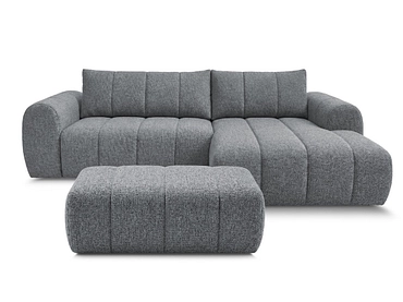 Ecksofa mit Hocker BOBOCHIC NESTY