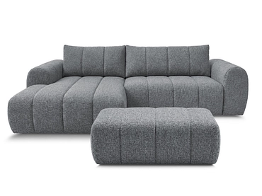 Ecksofa mit Hocker BOBOCHIC NESTY