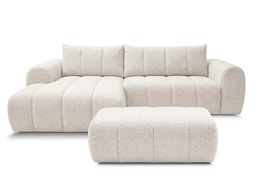 Ecksofa mit Hocker BOBOCHIC NESTY