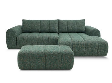 Ecksofa mit Hocker BOBOCHIC NESTY Ecksofa mit Hocker BOBOCHIC NESTY