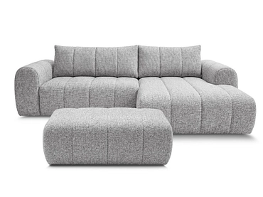 Ecksofa mit Hocker BOBOCHIC NESTY