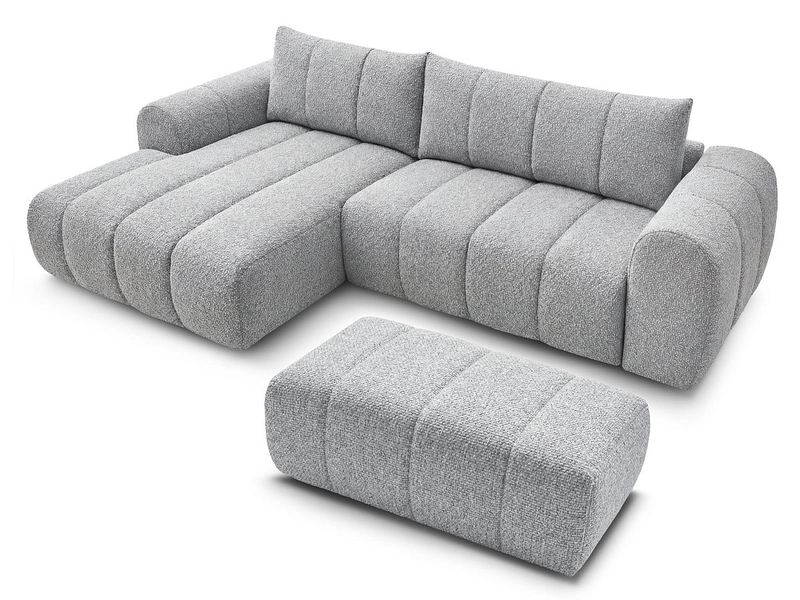 Ecksofa mit Hocker BOBOCHIC NESTY Ecksofa mit Hocker BOBOCHIC NESTY