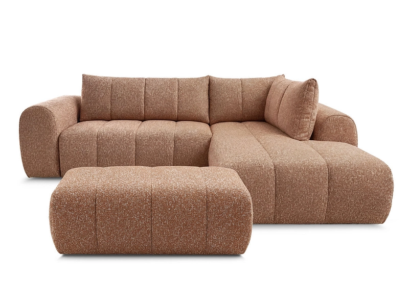 Ecksofa mit Hocker BOBOCHIC NESTY Ecksofa mit Hocker BOBOCHIC NESTY