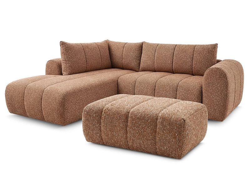 Ecksofa mit Hocker BOBOCHIC NESTY