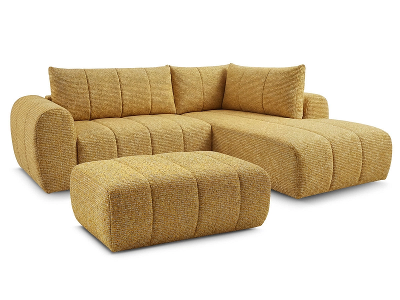 Ecksofa mit Hocker BOBOCHIC NESTY