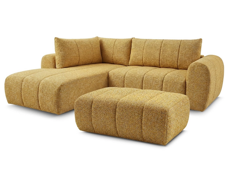Ecksofa mit Hocker BOBOCHIC NESTY Ecksofa mit Hocker BOBOCHIC NESTY