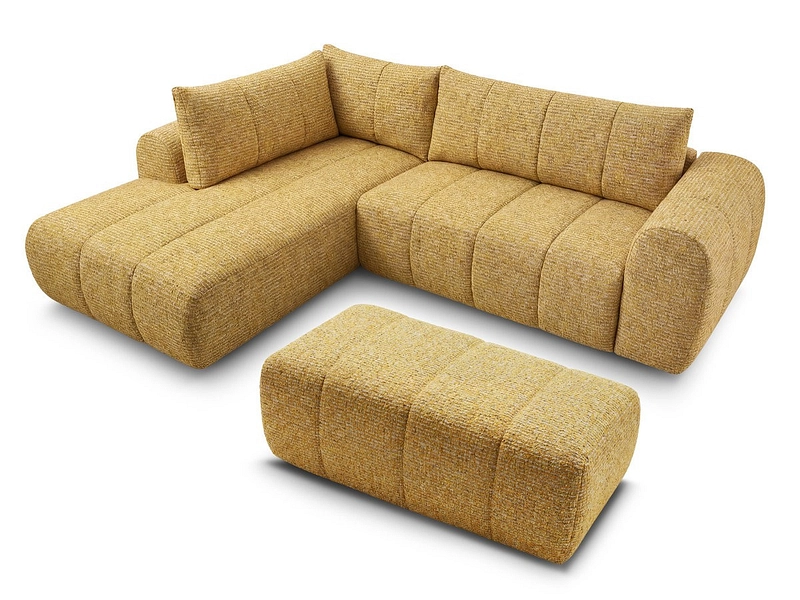 Ecksofa mit Hocker BOBOCHIC NESTY Ecksofa mit Hocker BOBOCHIC NESTY