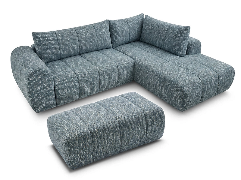 Ecksofa mit Hocker BOBOCHIC NESTY