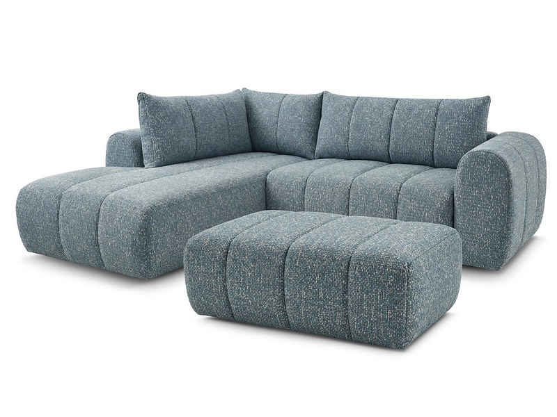 Ecksofa mit Hocker BOBOCHIC NESTY