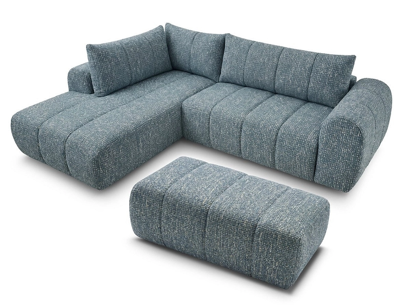 Ecksofa mit Hocker BOBOCHIC NESTY