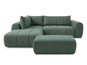 Ecksofa mit Hocker BOBOCHIC NESTY