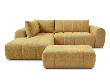 Ecksofa mit Hocker BOBOCHIC NESTY