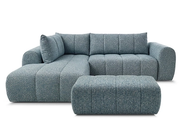 Ecksofa mit Hocker BOBOCHIC NESTY