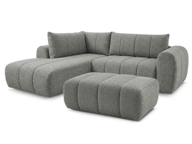 Ecksofa mit Hocker BOBOCHIC NESTY