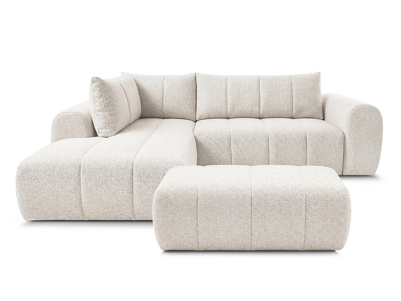 Ecksofa mit Hocker BOBOCHIC NESTY Ecksofa mit Hocker BOBOCHIC NESTY