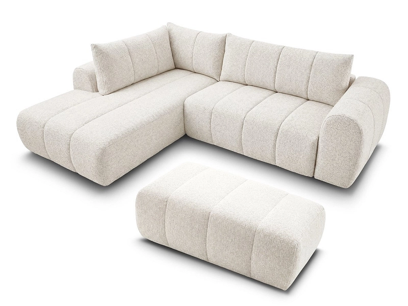 Ecksofa mit Hocker BOBOCHIC NESTY Ecksofa mit Hocker BOBOCHIC NESTY