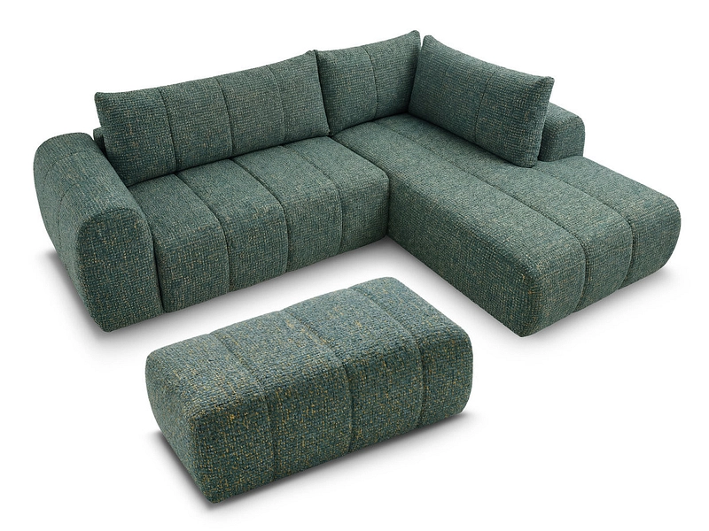 Ecksofa mit Hocker BOBOCHIC NESTY