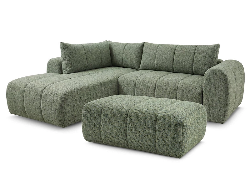 Ecksofa mit Hocker BOBOCHIC NESTY Ecksofa mit Hocker BOBOCHIC NESTY