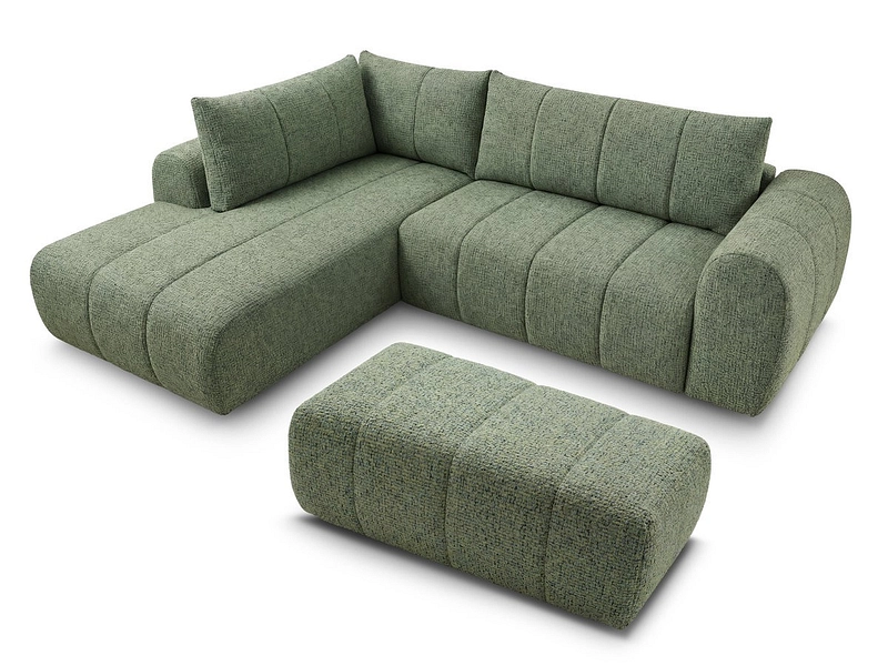 Ecksofa mit Hocker BOBOCHIC NESTY Ecksofa mit Hocker BOBOCHIC NESTY