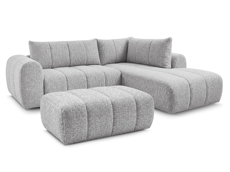 Ecksofa mit Hocker BOBOCHIC NESTY Ecksofa mit Hocker BOBOCHIC NESTY