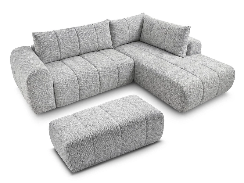Ecksofa mit Hocker BOBOCHIC NESTY Ecksofa mit Hocker BOBOCHIC NESTY
