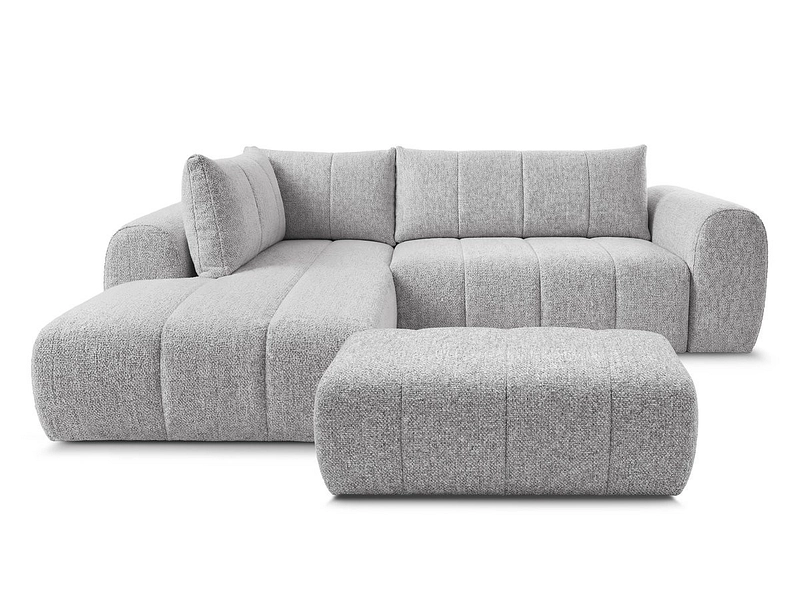Ecksofa mit Hocker BOBOCHIC NESTY Ecksofa mit Hocker BOBOCHIC NESTY