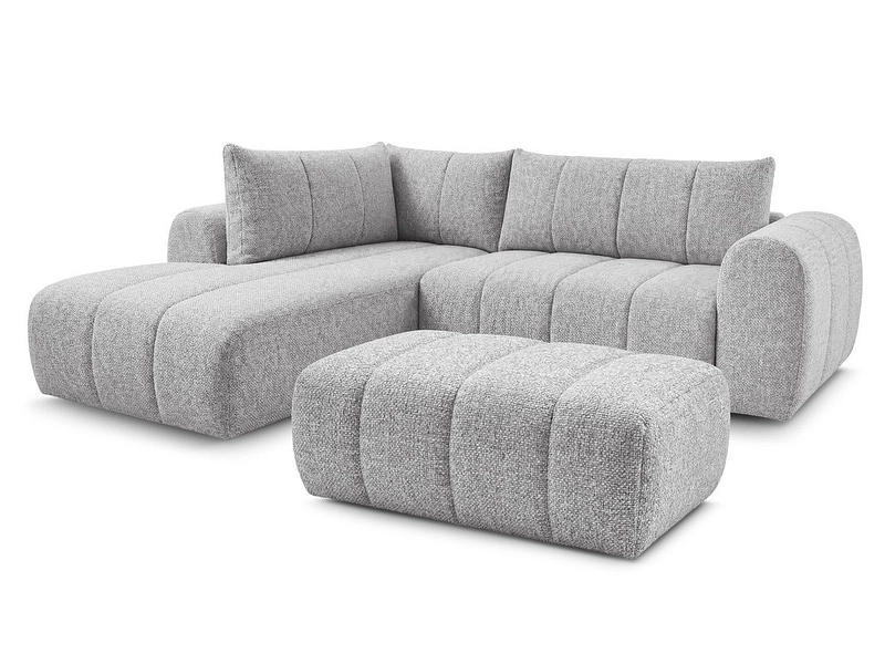 Ecksofa mit Hocker BOBOCHIC NESTY Ecksofa mit Hocker BOBOCHIC NESTY