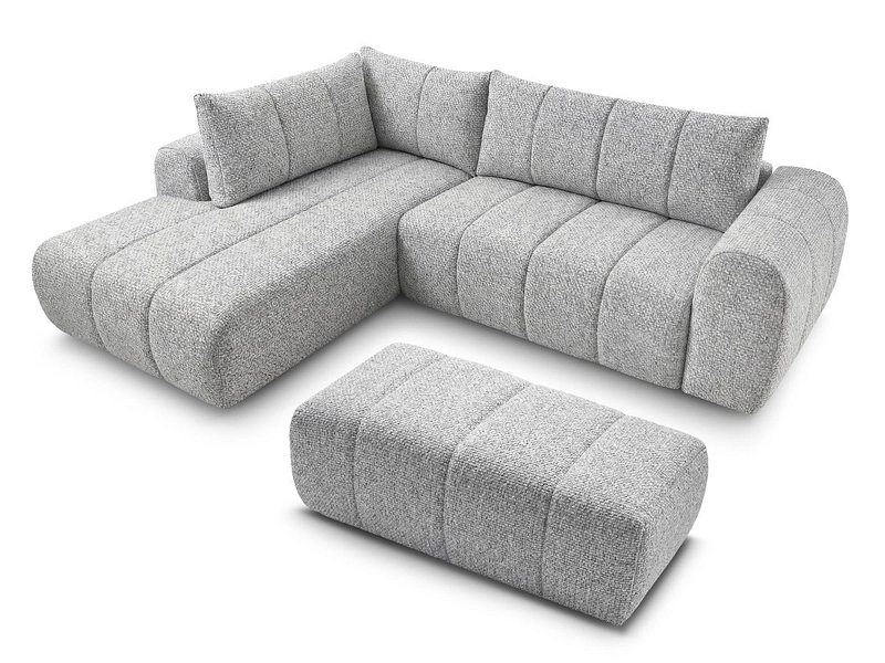 Ecksofa mit Hocker BOBOCHIC NESTY Ecksofa mit Hocker BOBOCHIC NESTY