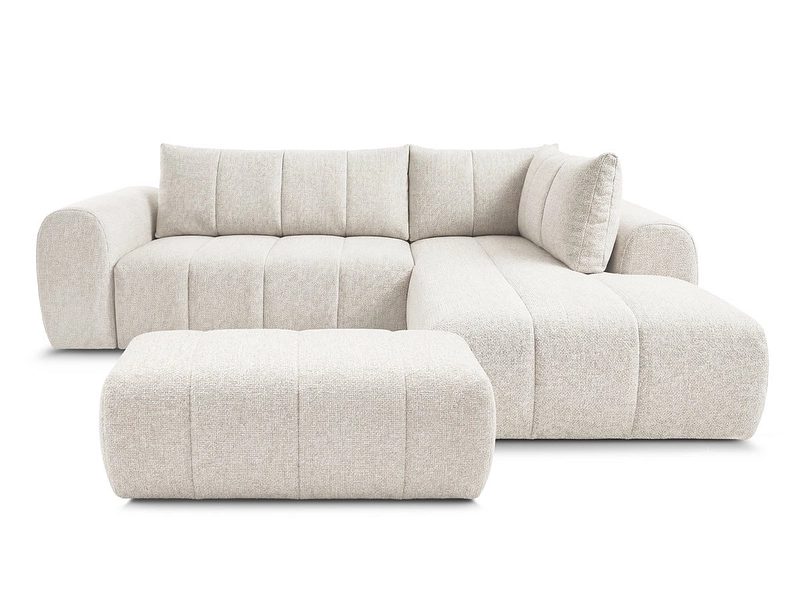 Ecksofa mit Hocker BOBOCHIC NESTY Ecksofa mit Hocker BOBOCHIC NESTY