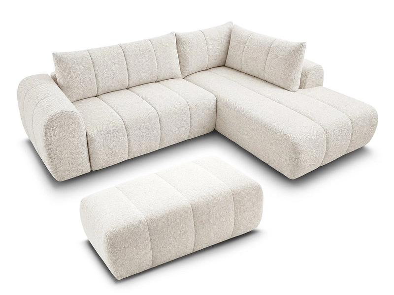Ecksofa mit Hocker BOBOCHIC NESTY Ecksofa mit Hocker BOBOCHIC NESTY