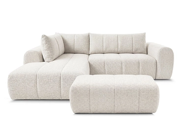 Ecksofa mit Hocker BOBOCHIC NESTY