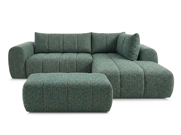 Ecksofa mit Hocker BOBOCHIC NESTY