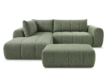 Ecksofa mit Hocker BOBOCHIC NESTY