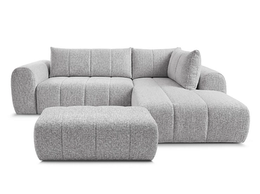 Ecksofa mit Hocker BOBOCHIC NESTY Ecksofa mit Hocker BOBOCHIC NESTY