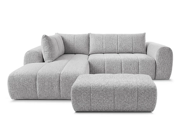 Ecksofa mit Hocker BOBOCHIC NESTY Ecksofa mit Hocker BOBOCHIC NESTY