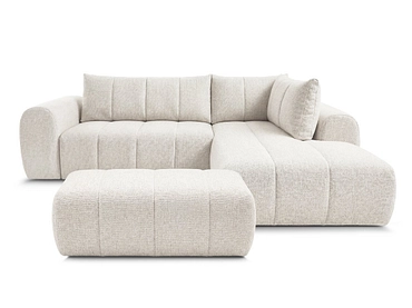 Ecksofa mit Hocker BOBOCHIC NESTY Ecksofa mit Hocker BOBOCHIC NESTY